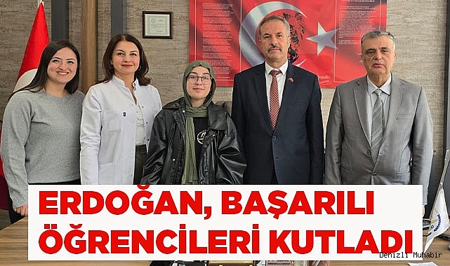 ERDOĞAN, BAŞARILI ÖĞRENCİLERİ KUTLADI