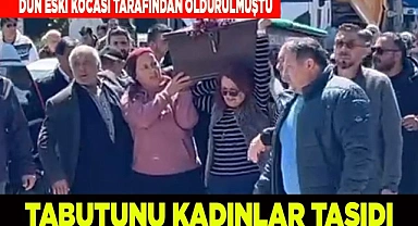 HATİCE’NİN TABUTUNU KADINLAR TAŞIDI