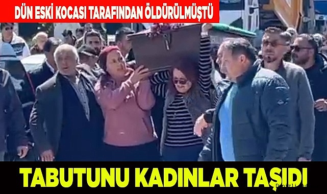 HATİCE’NİN TABUTUNU KADINLAR TAŞIDI