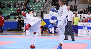 KARATE GRUP ŞAMPİYONASI HEYECANI DENİZLİ’DE YAŞANDI