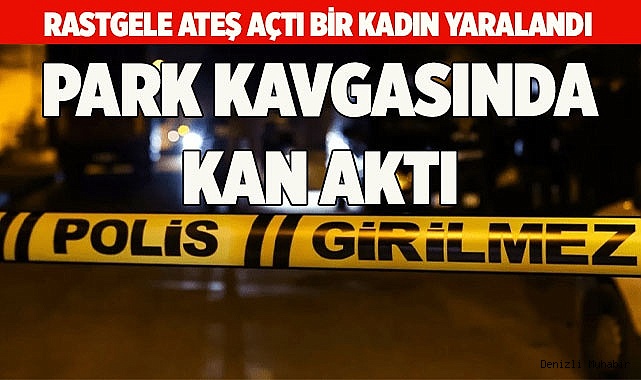 PARK KAVGASINDA KAN AKTI