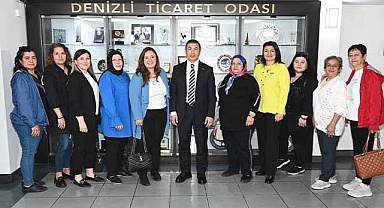 TEŞEKKÜR ETMEK İÇİN DTO’YU ZİYARET ETTİLER