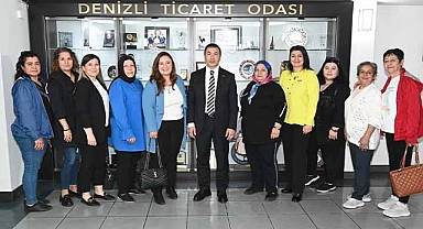 TEŞEKKÜR ETMEK İÇİN DTO’YU ZİYARET ETTİLER