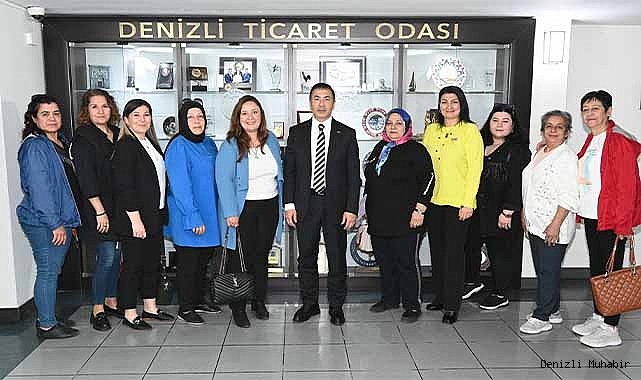TEŞEKKÜR ETMEK İÇİN DTO’YU ZİYARET ETTİLER