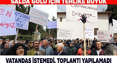 VATANDAŞ İSTEMEDİ ÇED TOPLANTISI YAPILAMADI