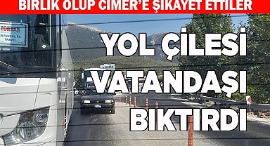 YOL ÇİLESİ VATANDAŞI BIKTIRDI
