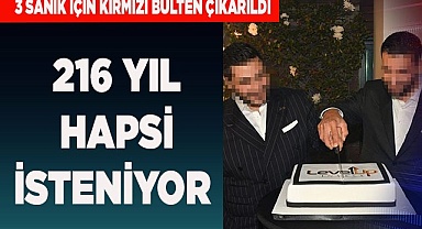 3 SANIK İÇİN KIRMIZI BÜLTEN 216 YIL HAPSİ İSTENİYOR