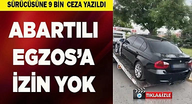 ABARTILI EGZOS'A İZİN YOK