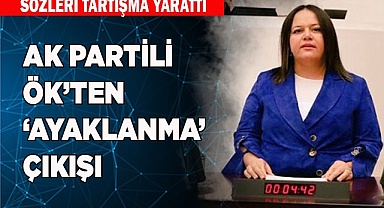 AK PARTİLİ ÖK’TEN ‘AYAKLANMA’ ÇIKIŞI