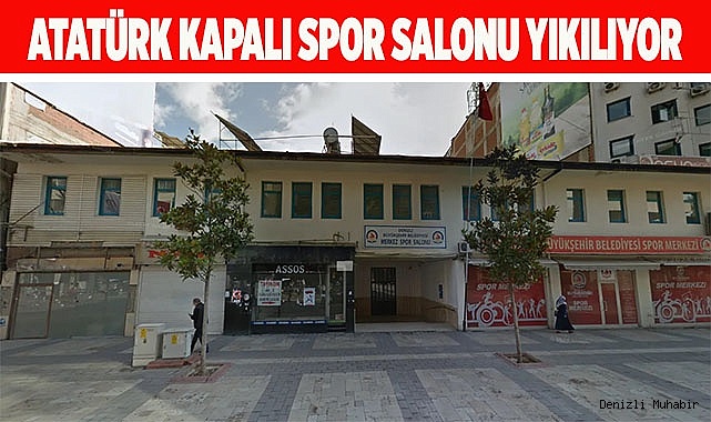 Atatürk kapalı spor salonu yıkılıyor