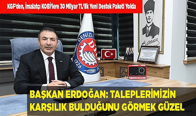 BAŞKAN ERDOĞAN: TALEPLERİMİZİN KARŞILIK BULDUĞUNU GÖRMEK GÜZEL