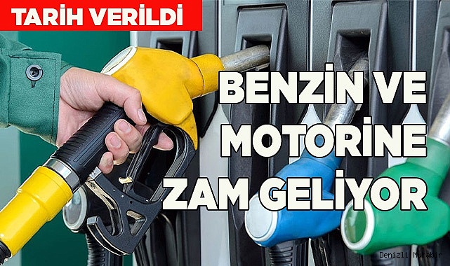 Benzin ve motorine zam geliyor
