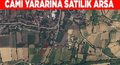 CAMİ TAMAMLANSIN DİYE ARSASINI BAĞIŞLADI