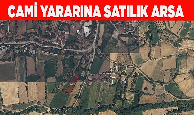 CAMİ TAMAMLANSIN DİYE ARSASINI BAĞIŞLADI