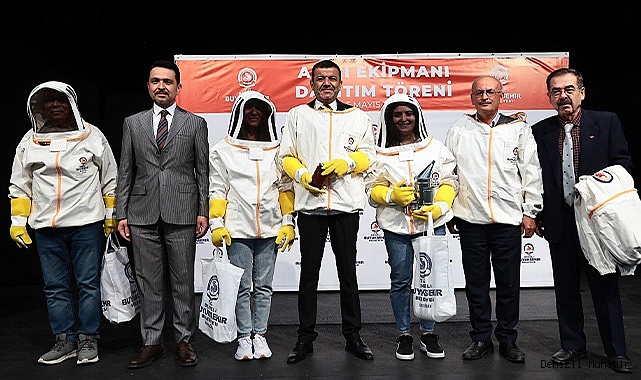 Denizli Büyükşehir’den arıcılığa altın dokunuş
