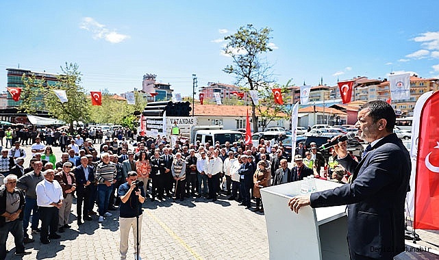 Denizli Büyükşehir’den kırsala destek