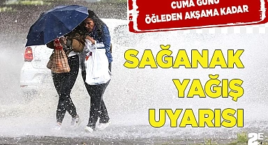Denizli için kuvvetli yağış uyarısı