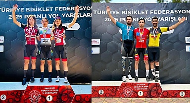 DENİZLİLİ BİSİKLETÇİLER HER KULVARDA ZİRVEDE