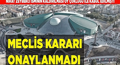 KÜLTÜR MERKEZİ'NDE TABELALAR DEĞİŞMEDİ