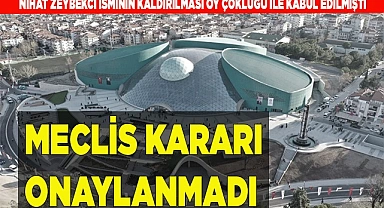 KÜLTÜR MERKEZİ'NDE TABELALAR DEĞİŞMEDİ