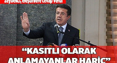 ZEYBEKCİ: “KASITLI OLARAK ANLAMAYANLAR HARİÇ”