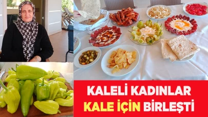 Kaleli kadınlar Kale için birleşti