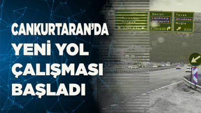 Denizli Antalya Karayolu’nda yol çalışması başladı