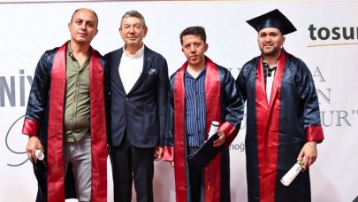 FABRİKA OKUL OLDU, DİPLOMA ALDILAR