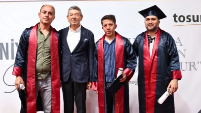 FABRİKA OKUL OLDU, DİPLOMA ALDILAR
