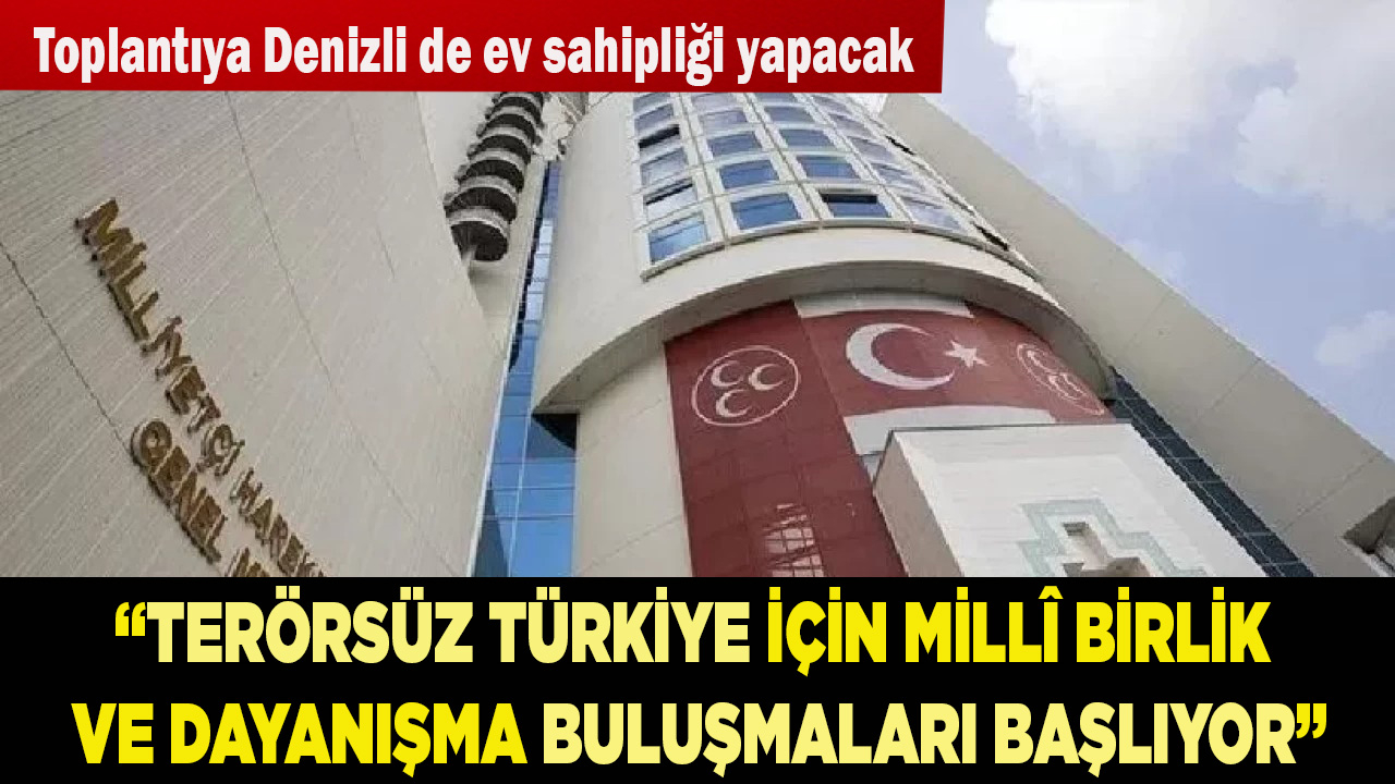 Toplantıya Denizli de ev sahipliği yapacak