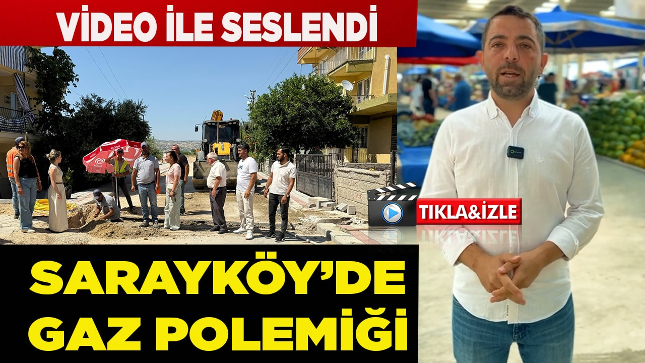 SARAYKÖY’DE DOĞALGAZ POLEMİĞİ