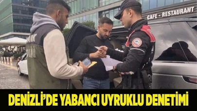 Denizli’de insan ticaretine yönelik denetim yapıldı