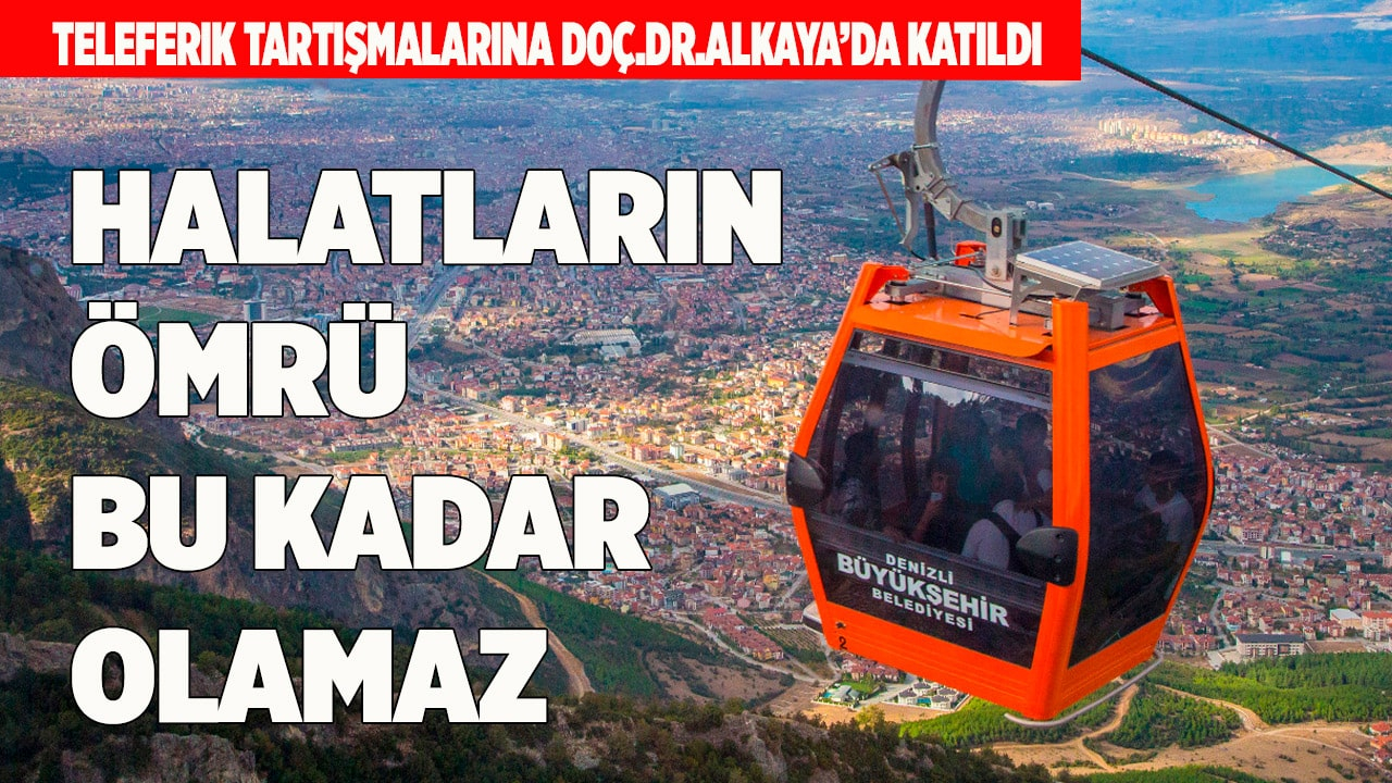 TELEFERİK HALATLARININ ÖMRÜ BU KADAR KISA OLAMAZ