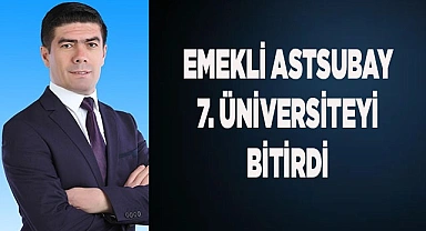 7 üniversite mezunu emekli astsubaydan büyük başarı