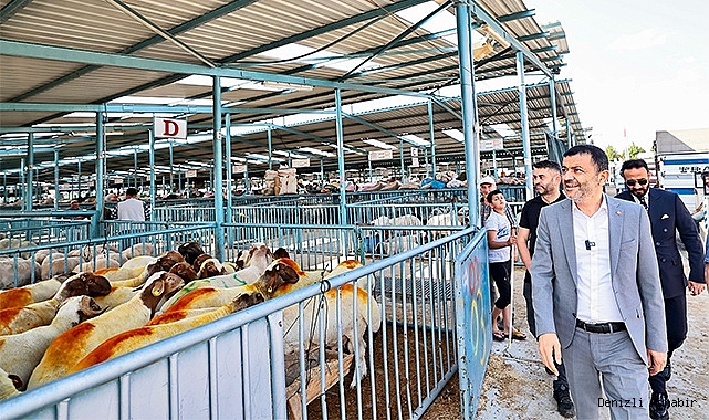 Başkan Çavuşoğlu’ndan Kurban Pazarı ziyareti