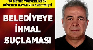 BELEDİYEYE İHMAL SUÇLAMASI