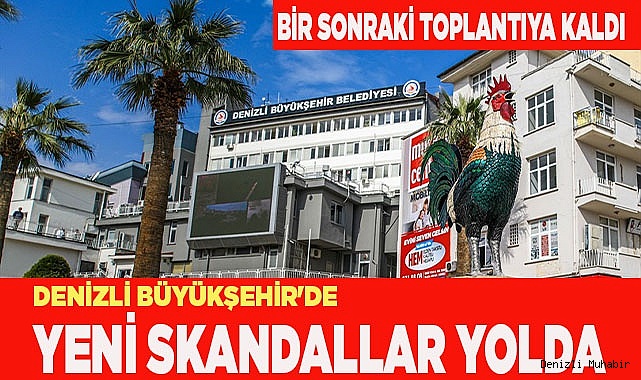 BÜYÜKŞEHİR'DE YENİ SKANDALLAR YOLDA