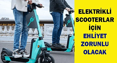 Elektrikli scooterlar için yeni zorunluluklar geldi