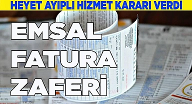 EMSAL FATURA ZAFERİ