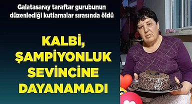 KALBİ, ŞAMPİYONLUK SEVİNCİNE DAYANAMADI