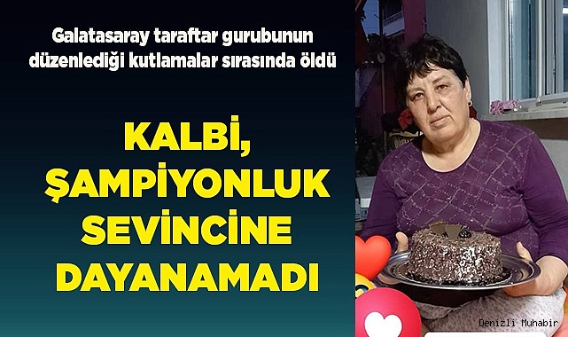 KALBİ, ŞAMPİYONLUK SEVİNCİNE DAYANAMADI