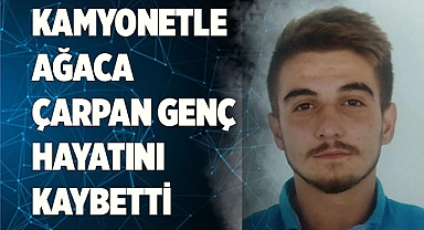 Kayganlaşan yolda kaza yapan genç sürücü hayatını kaybetti