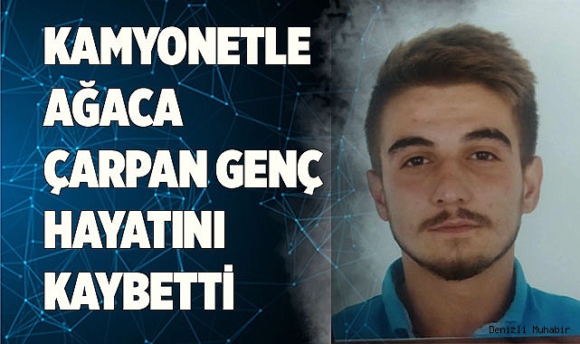 Kayganlaşan yolda kaza yapan genç sürücü hayatını kaybetti