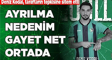 KODAL: 'AYRILMA NEDENİM GAYET NET ORTADA'