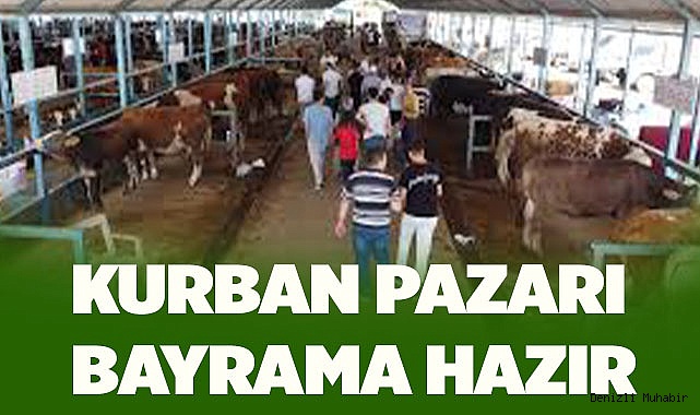KURBAN PAZARI BAYRAMA HAZIR