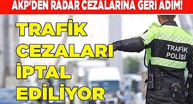 Trafik cezaları iptal ediliyor