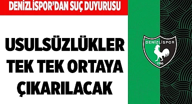 USULSÜZLÜKLER TEK TEK ORTAYA ÇIKARILACAK
