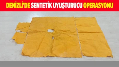 10 BİN KULLANIMLIK SENTETİK ELE GEÇİRİLDİ