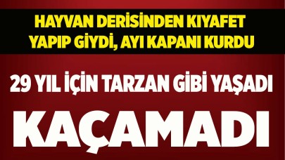 Ormana kaçan hükümlü yakalandı