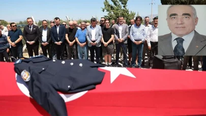EMEKLİ EMNİYET MÜDÜRÜ BİÇER İÇİN TÖREN DÜZENLENDİ